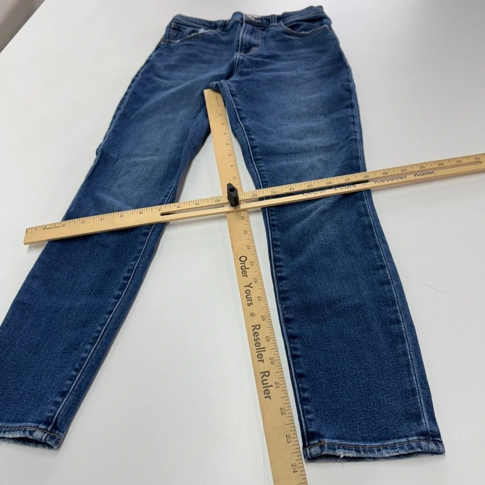 Abercrombie Jeans Women 26 Blue‎ Skinny Dark Wash Denim Preppy Minimalist